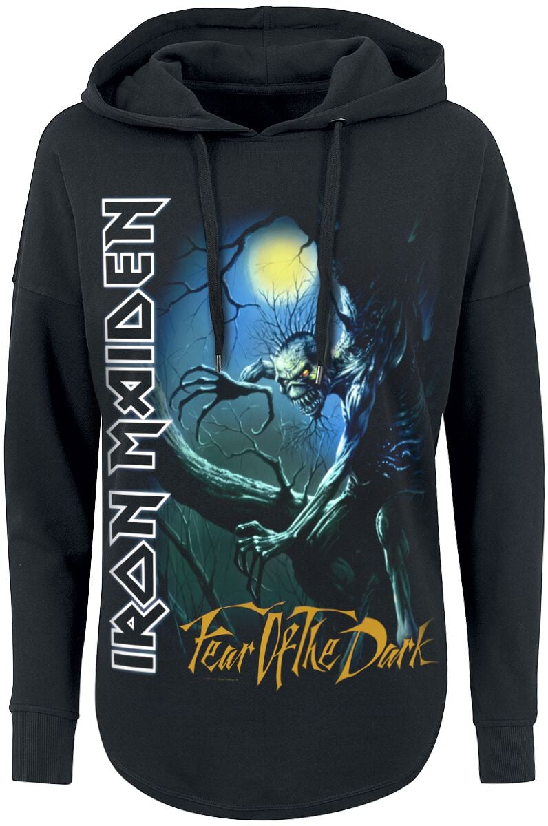 Iron Maiden Fear Of The Dark Kapuzenpullover schwarz in S von Iron Maiden