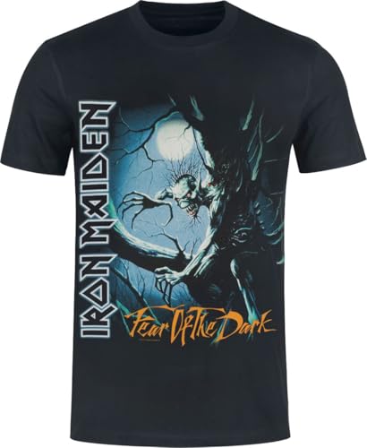 Iron Maiden Fear of The Dark - Heavyweight Männer T-Shirt schwarz S von Iron Maiden