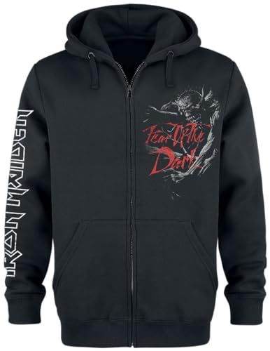 Iron Maiden Fear of The Dark Männer Kapuzenjacke schwarz XL von Iron Maiden