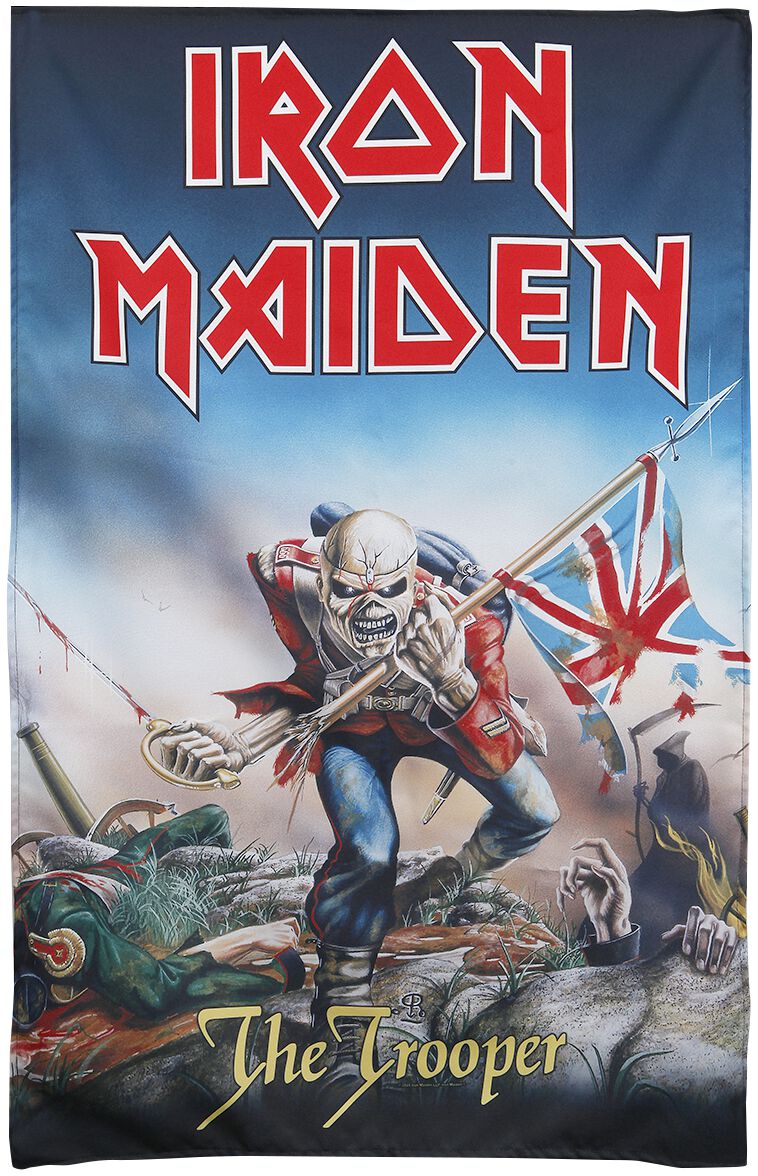 Iron Maiden Flagge - The Trooper - multicolor  - Lizenziertes Merchandise! von Iron Maiden