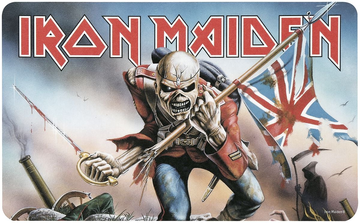 Iron Maiden Frühstücksbrett - Trooper   - Lizenziertes Merchandise! von Iron Maiden