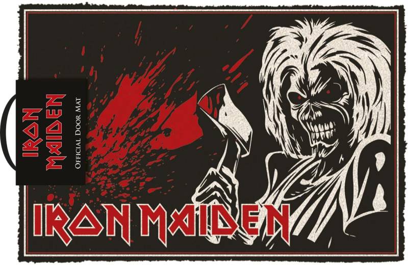Iron Maiden Fußmatte - Run to the hills - multicolor  - Lizenziertes Merchandise! von Iron Maiden