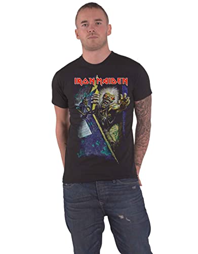 Iron Maiden Herren No Prayer T-Shirt, Schwarz (Black), (Herstellergröße: XX-Large) von Iron Maiden