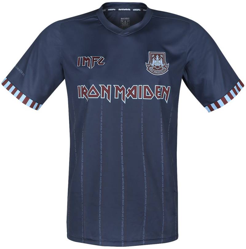 Iron Maiden IMFC West Ham Jersey Trikot blau in 3XL von Iron Maiden