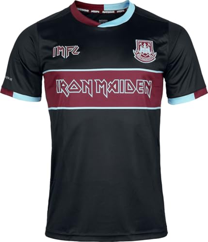 Iron Maiden IMFC West Ham Jersey Unisex Trikot schwarz XL von Iron Maiden