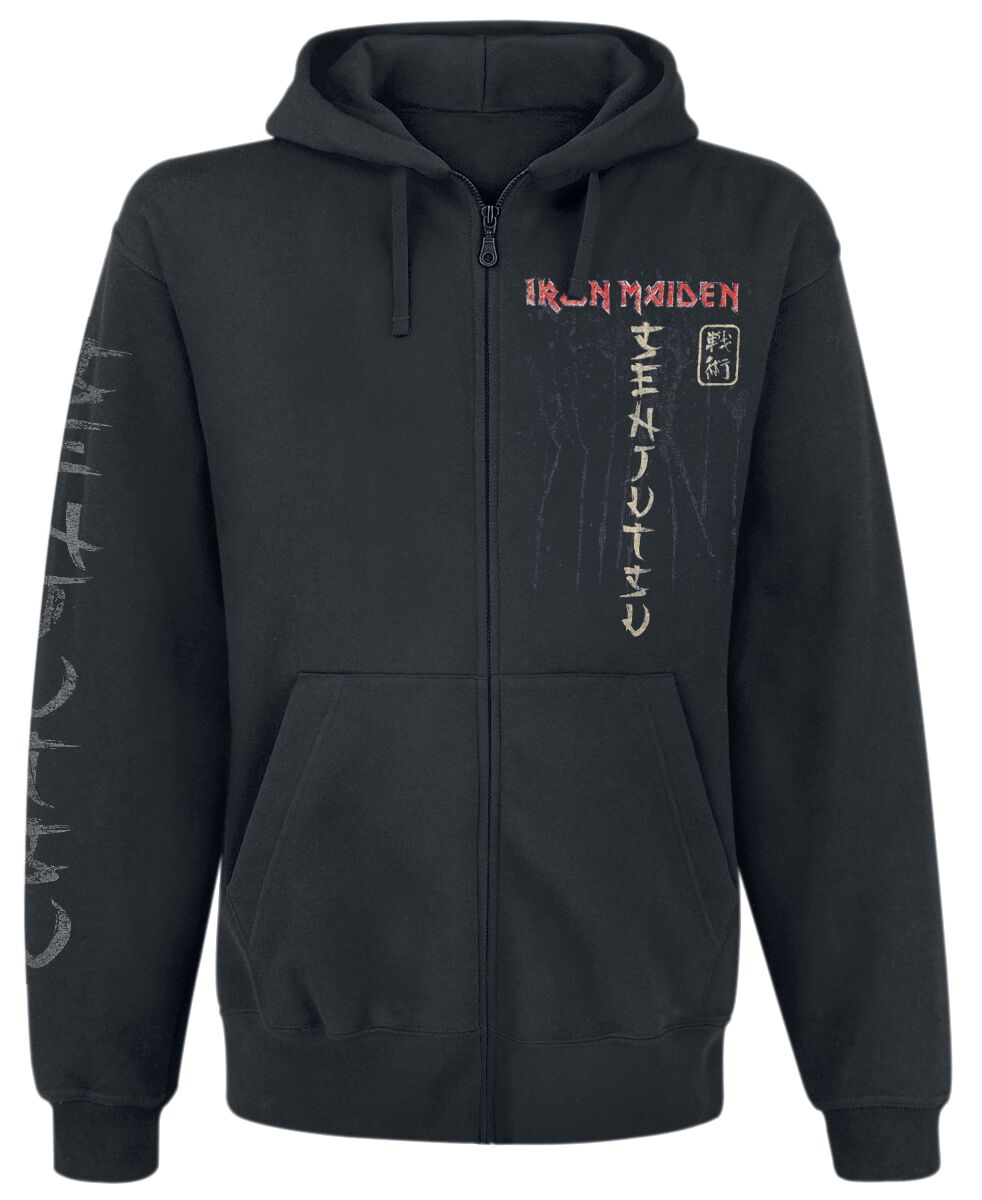 Iron Maiden Kapuzenjacke - Senjutsu Sword - S bis XXL - für Männer - Größe L - schwarz  - Lizenziertes Merchandise! von Iron Maiden