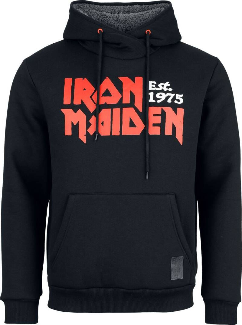 Iron Maiden Kapuzenpullover - EMP Signature Collection - M bis XXL - für Männer - Größe XXL - schwarz/grau  - EMP exklusives Merchandise! von Iron Maiden