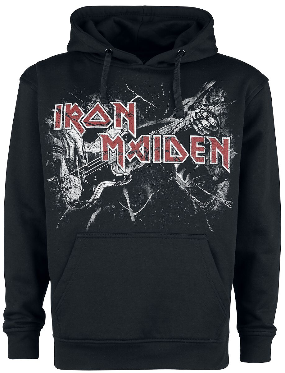 Iron Maiden Kapuzenpullover - Fear Live Flames - S bis XXL - für Männer - Größe L - schwarz  - EMP exklusives Merchandise! von Iron Maiden