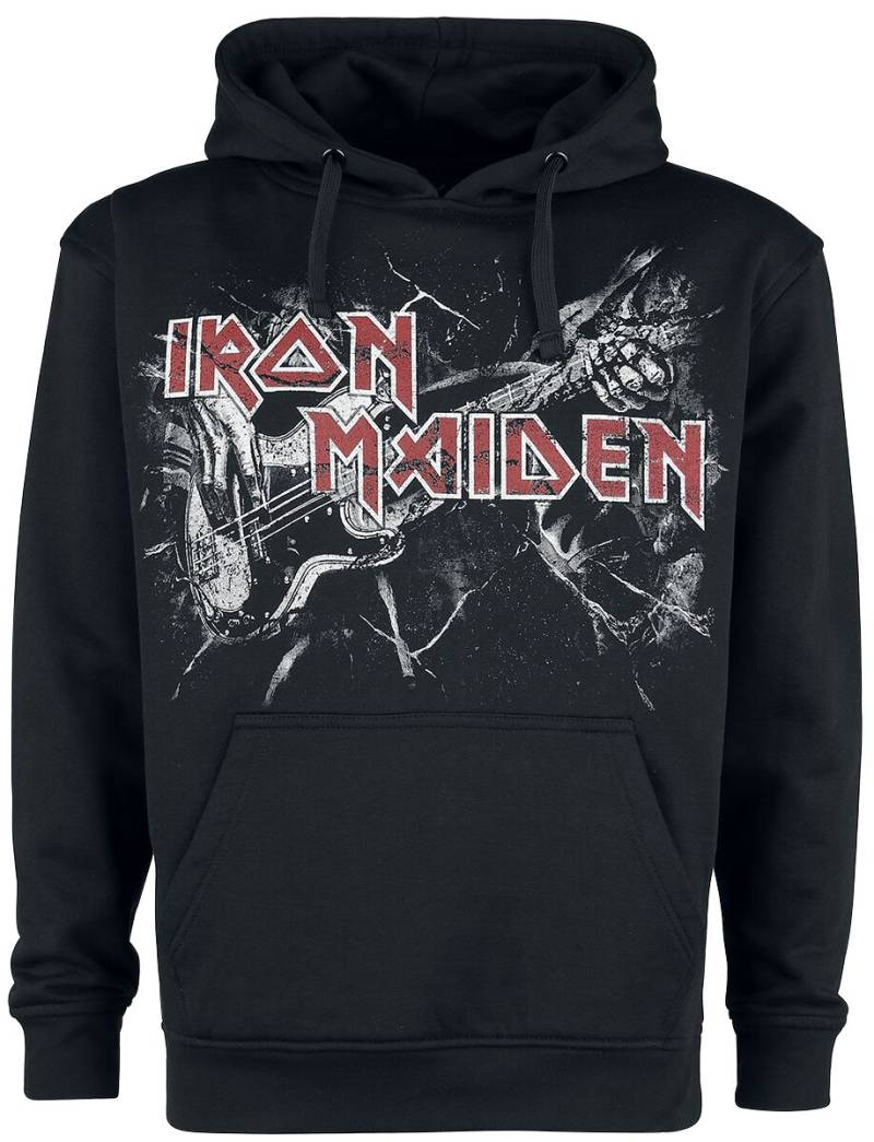 Iron Maiden Kapuzenpullover - Fear Live Flames - S bis XXL - für Männer - Größe M - schwarz  - EMP exklusives Merchandise! von Iron Maiden