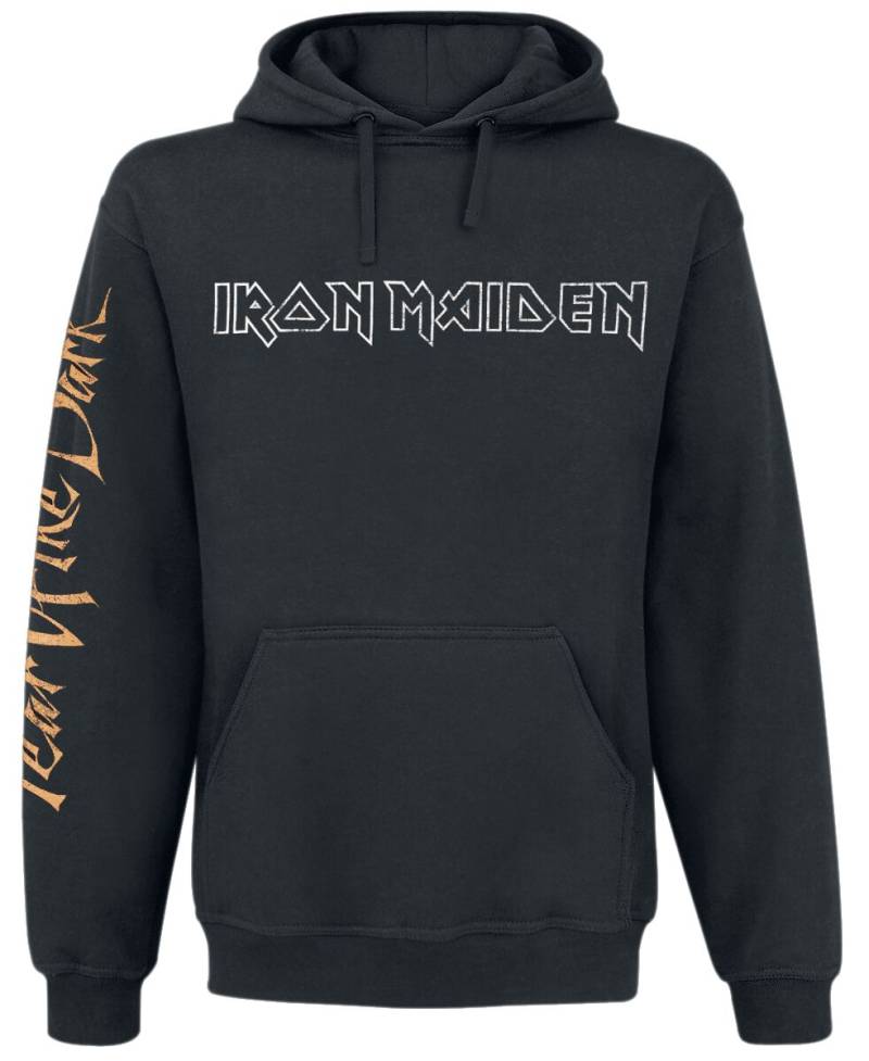 Iron Maiden Kapuzenpullover - Fear Of The Dark - S bis XXL - für Männer - Größe S - schwarz  - EMP exklusives Merchandise! von Iron Maiden