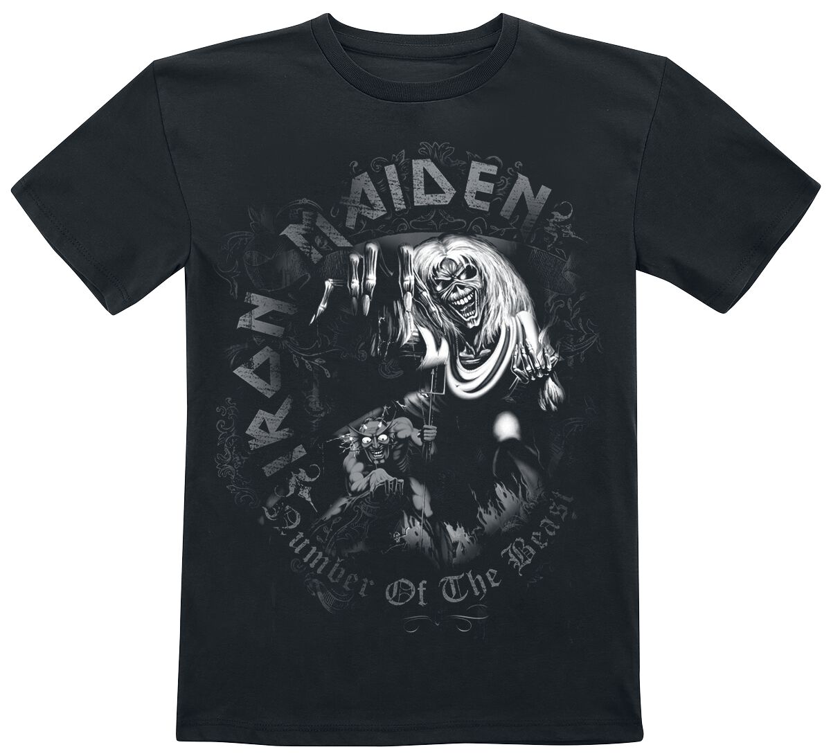 Iron Maiden Kids - NOTB T-Shirt schwarz in 128 von Iron Maiden