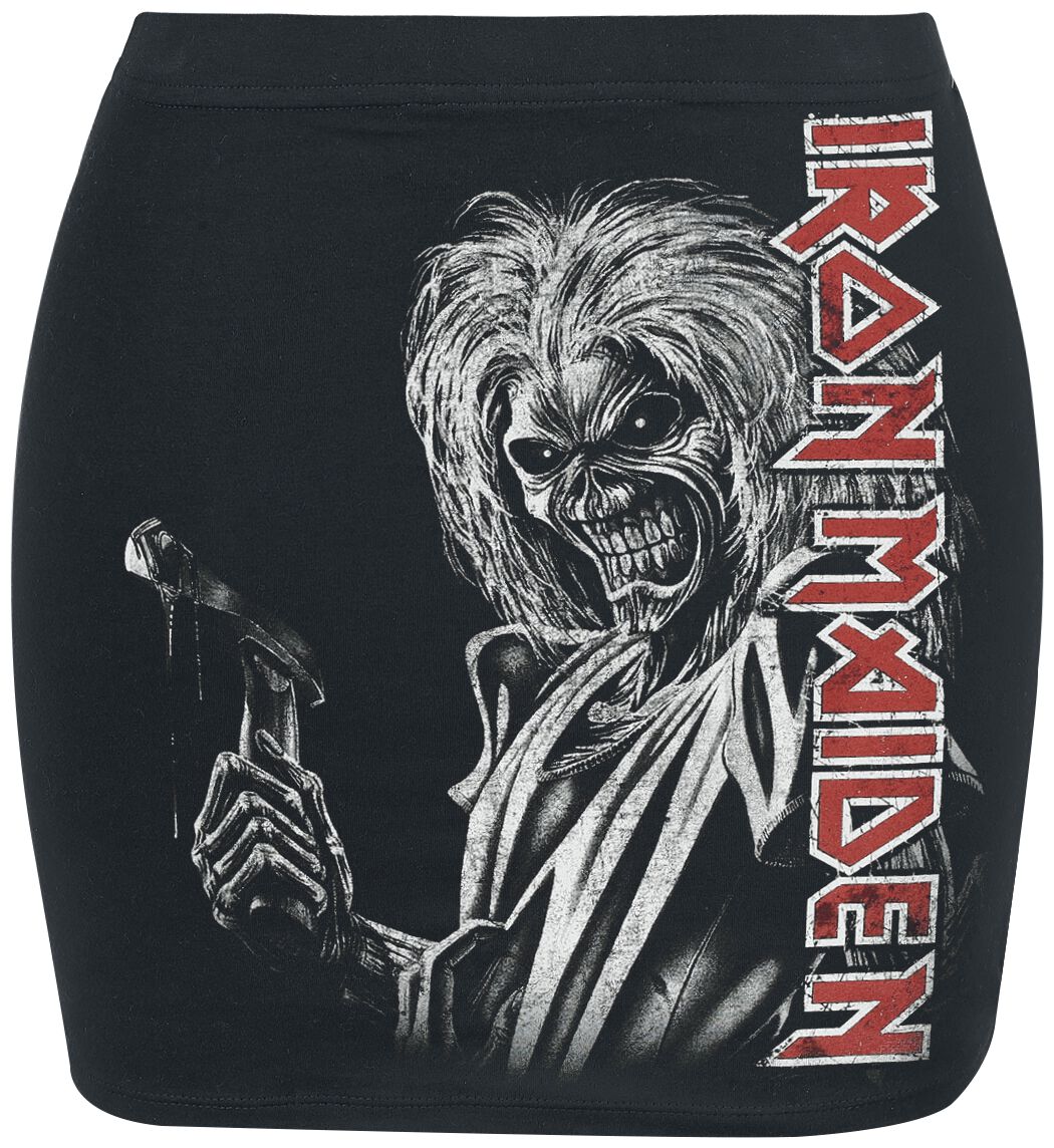 Iron Maiden Killer Kurzer Rock schwarz in L von Iron Maiden