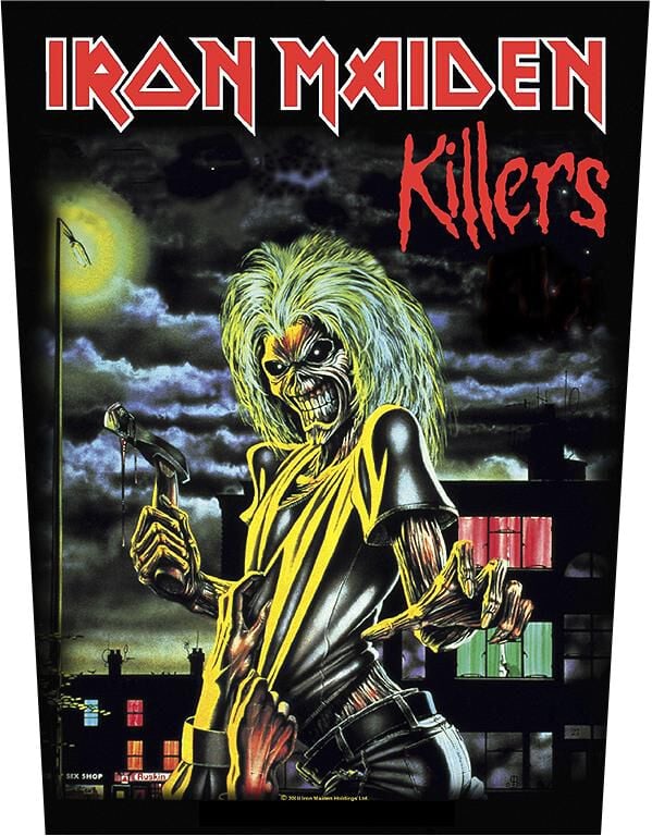 Iron Maiden Killers Backpatch multicolor von Iron Maiden