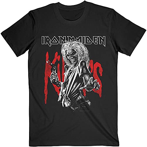 Iron Maiden T Shirt Killers Eddie Large Graphic Distressed Nue offiziell Herren L von Iron Maiden