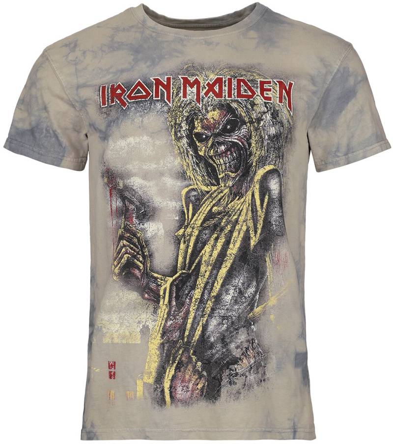 Iron Maiden Killers T-Shirt weiß grau in XL von Iron Maiden