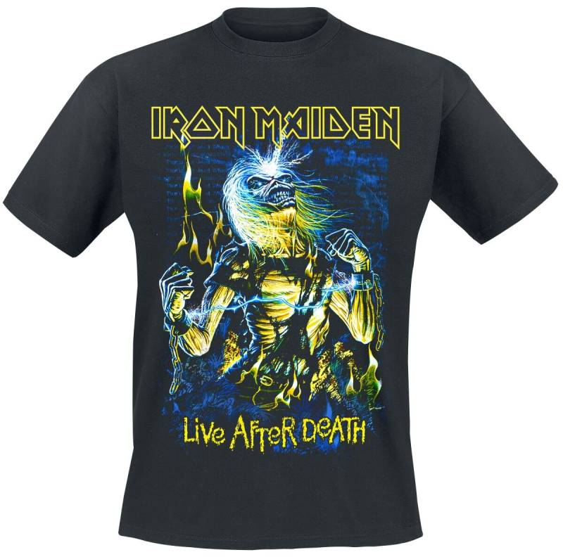 Iron Maiden Live After Death T-Shirt schwarz in XXL von Iron Maiden