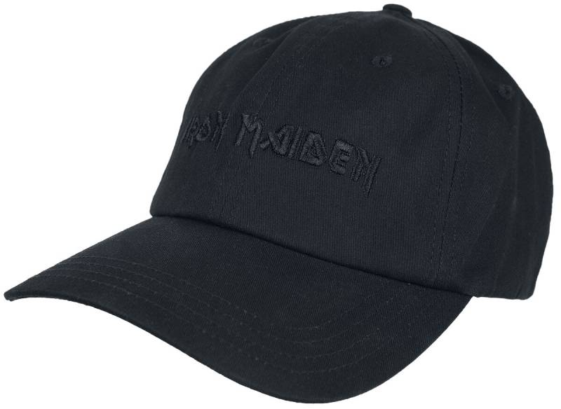 Iron Maiden Logo Cap schwarz von Iron Maiden