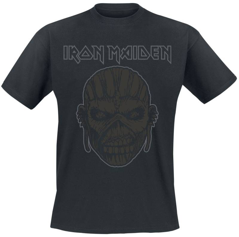 Iron Maiden Logo T-Shirt schwarz in XXL von Iron Maiden