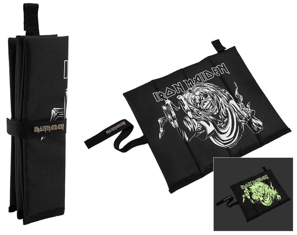 Iron Maiden Maiden Sit Mat Eddie GITD Picknickdecke multicolor Iron Maiden Maiden Sit Mat Eddie GITD Picknickdecke multicolor von Iron Maiden