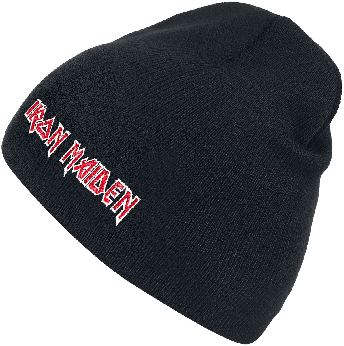 Iron Maiden Mütze - Logo - schwarz  - EMP exklusives Merchandise! von Iron Maiden