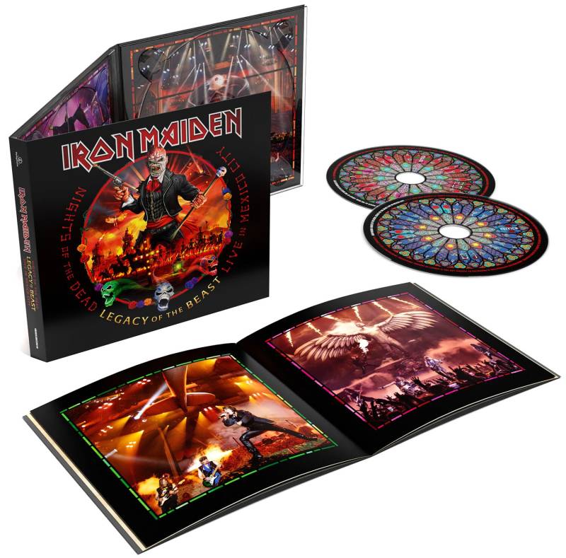 Iron Maiden Nights of the dead CD multicolor von Iron Maiden