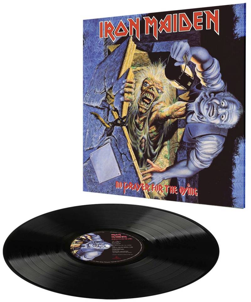 Iron Maiden No prayer for the dying LP multicolor von Iron Maiden