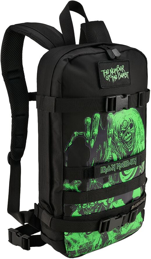 Iron Maiden Number Of The Beast - Cooper Daypack Rucksack schwarz von Iron Maiden