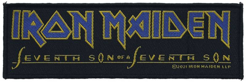 Iron Maiden Patch - Seventh Son Logo - multicolor  - Lizenziertes Merchandise! von Iron Maiden