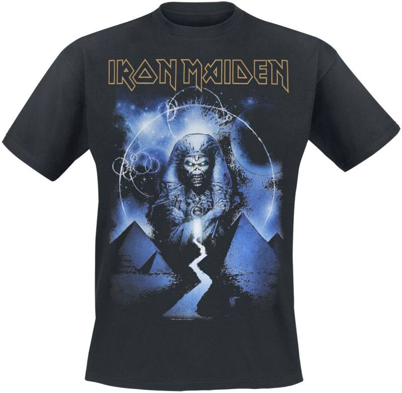 Iron Maiden Piece Of Mind - Powerslave T-Shirt schwarz in S von Iron Maiden
