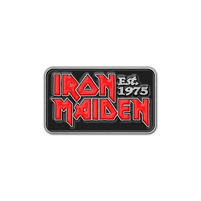 Iron Maiden Pin - Eddie 50 - silberfarben  - Lizenziertes Merchandise! von Iron Maiden