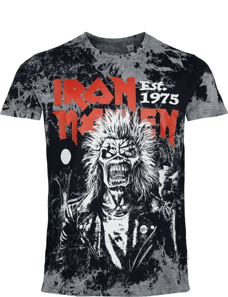 Iron Maiden Portrait Scream T-Shirt anthrazit in S von Iron Maiden