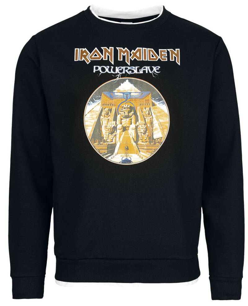 Iron Maiden Powerslave Sweatshirt schwarz in XXL von Iron Maiden