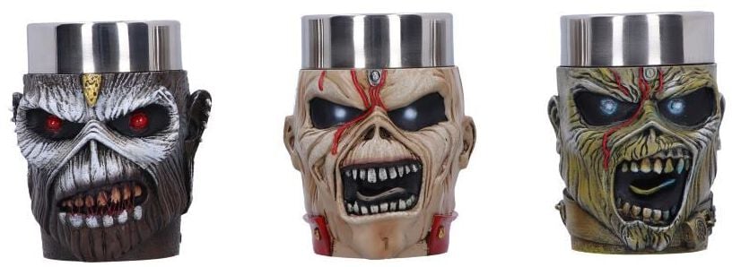Iron Maiden Schnapsglas - Eddie Shot Glas-Set - multicolor - Lizenziertes Merchandise! Iron Maiden Schnapsglas - Eddie Shot Glas-Set - multicolor - Lizenziertes Merchandise! von Iron Maiden