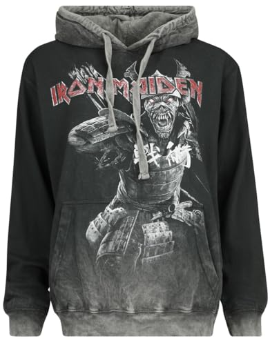 Iron Maiden Senjutsu Frauen Kapuzenpullover grau M 100% Baumwolle Band-Merch, Bands von Iron Maiden