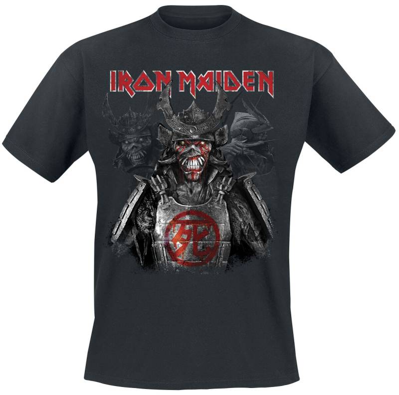 Iron Maiden Senjutsu Heads T-Shirt schwarz in XL Iron Maiden Senjutsu Heads T-Shirt schwarz in XL von Iron Maiden