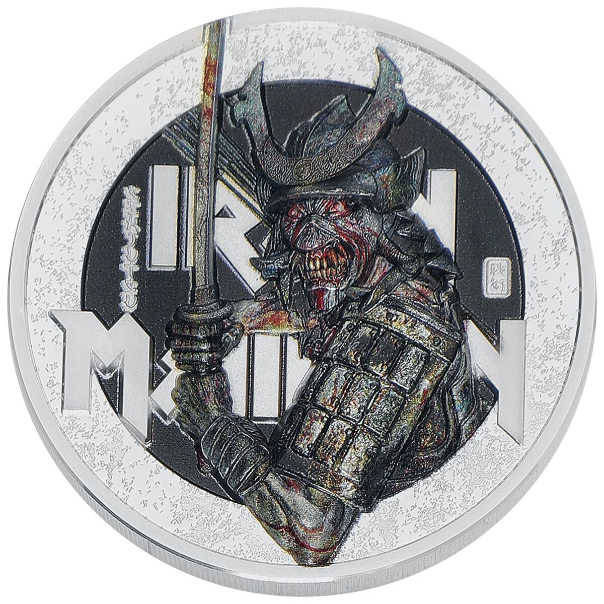 Iron Maiden Senjutsu Münze schwarz von Iron Maiden