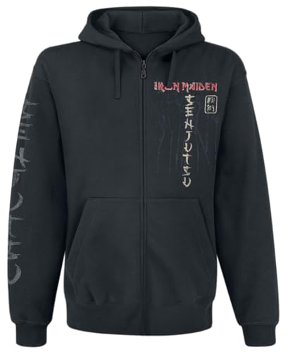 Iron Maiden Senjutsu Sword Männer Kapuzenjacke schwarz S von Iron Maiden