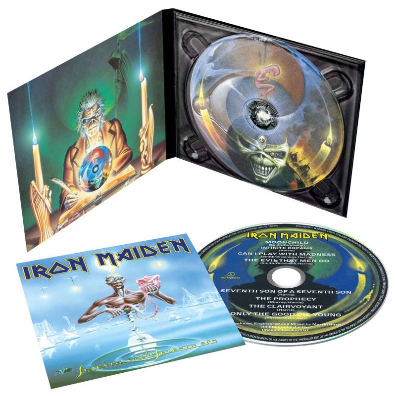 Iron Maiden Seventh son of a seventh son CD multicolor von Iron Maiden