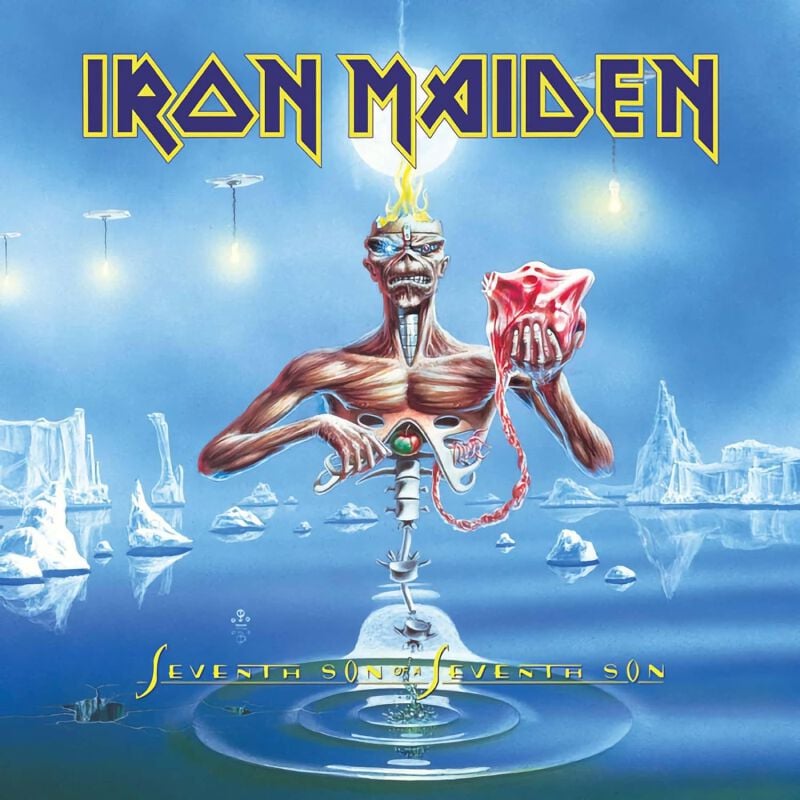 Iron Maiden Seventh son of a seventh son LP multicolor von Iron Maiden