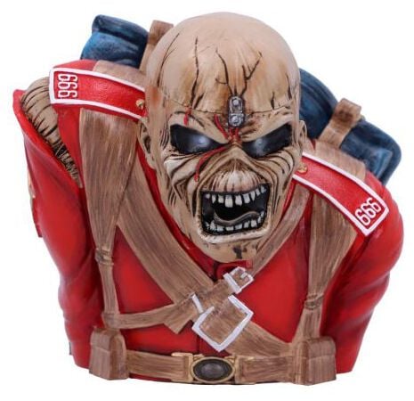 Iron Maiden Skulpturen - The Trooper Bust Box   - Lizenziertes Merchandise! von Iron Maiden