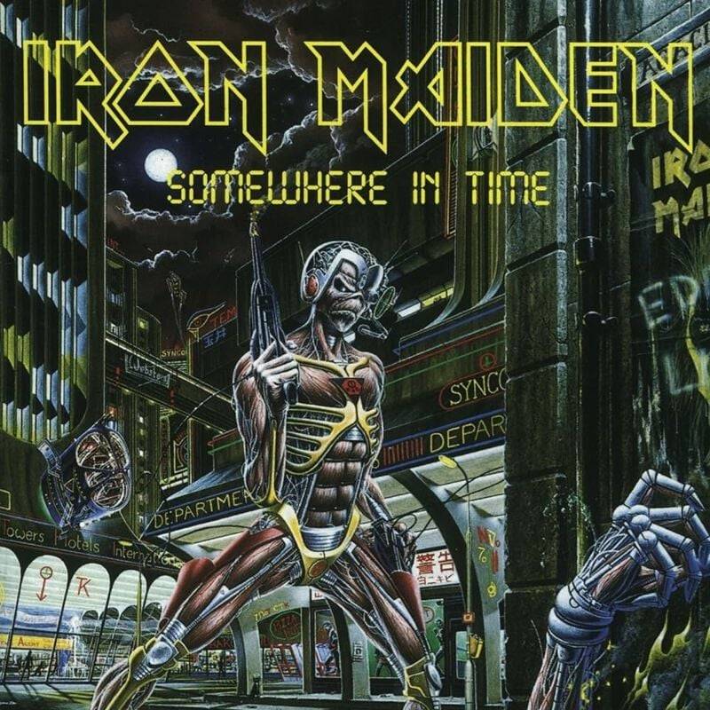 Iron Maiden Somewhere In Time LP multicolor von Iron Maiden