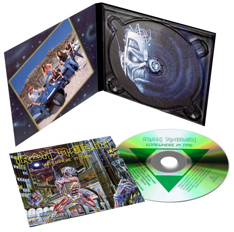 Iron Maiden Somewhere In Time CD multicolor von Iron Maiden