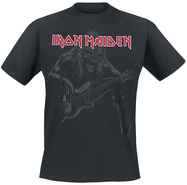 Iron Maiden T-Shirt - Eddie Bass - S bis 5XL - Größe M - schwarz  - EMP exklusives Merchandise! von Iron Maiden