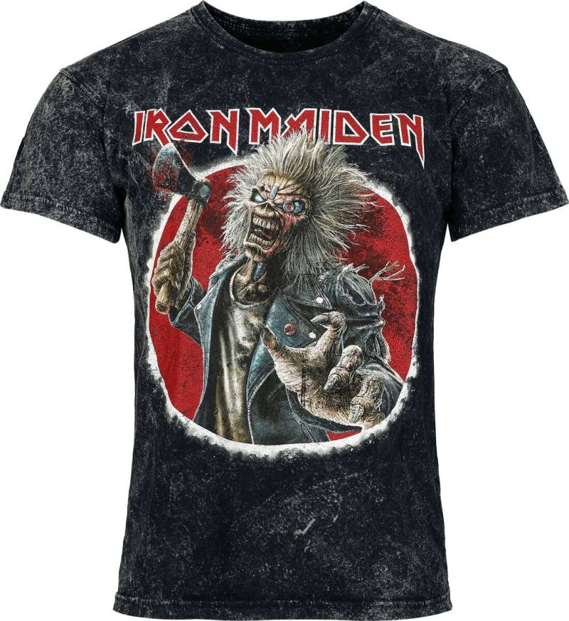 Iron Maiden T-Shirt - Eddie Exploding - S bis 4XL - für Männer - Größe S - anthrazit  - EMP exklusives Merchandise! von Iron Maiden