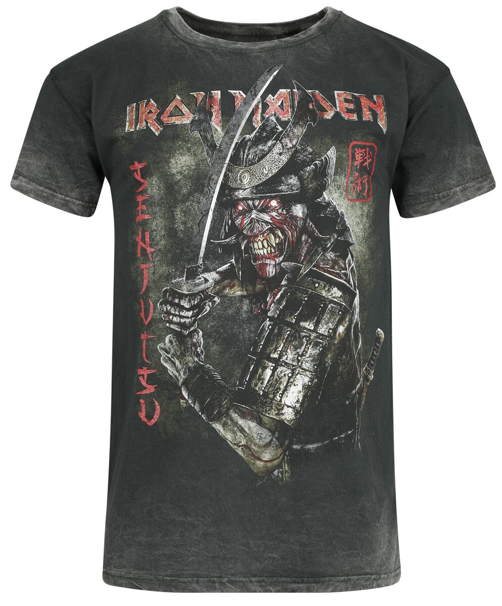 Iron Maiden T-Shirt - Seal 23 - S bis 4XL - für Männer - Größe XL - grau  - Lizenziertes Merchandise! von Iron Maiden