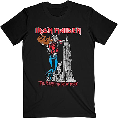 Iron Maiden T Shirt Stranger In A Strange Land Tour Nue offiziell Herren Schwarz von Iron Maiden