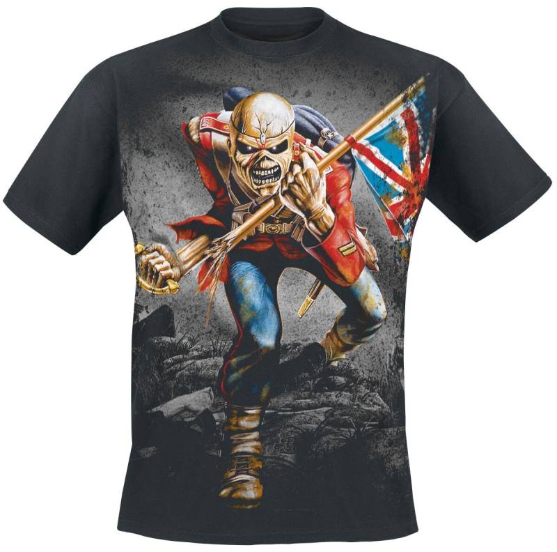 Iron Maiden T-Shirt - TheTrooper - M bis 5XL - Größe XXL - schwarz  - Lizenziertes Merchandise! von Iron Maiden