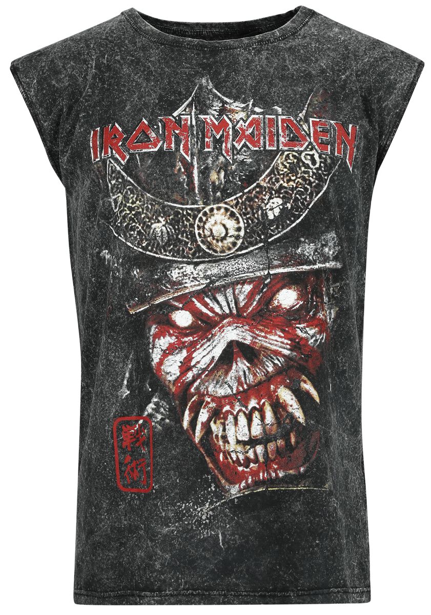 Iron Maiden Tank-Top - Seal - S bis 4XL - für Männer - Größe M - grau  - Lizenziertes Merchandise! von Iron Maiden