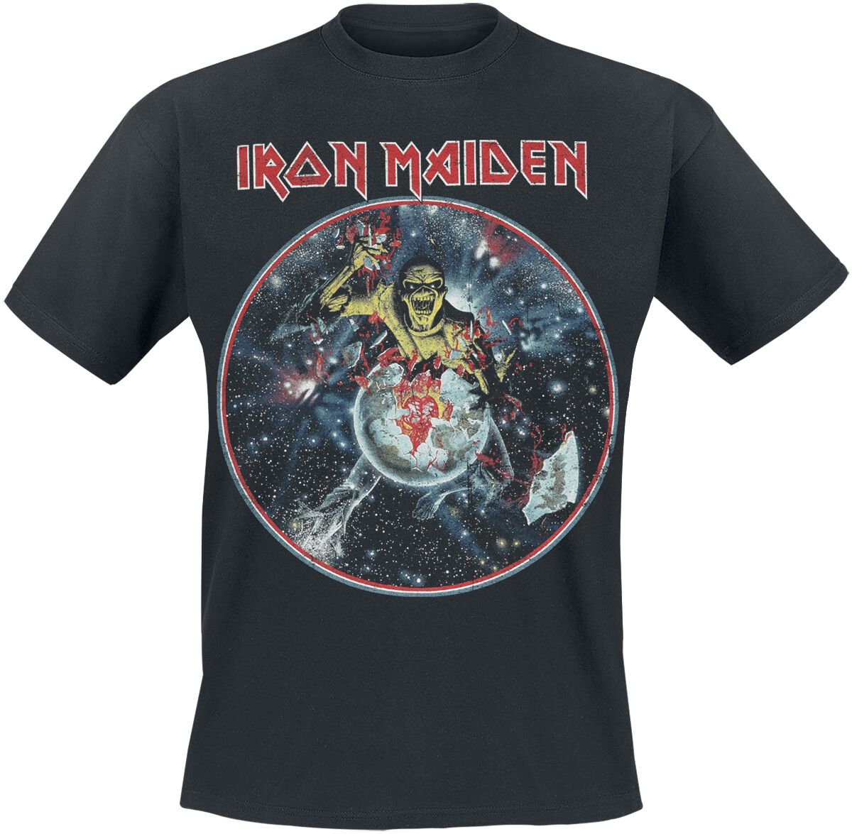 Iron Maiden The Beast On The Run - World Peace Tour `83 T-Shirt schwarz in 3XL von Iron Maiden