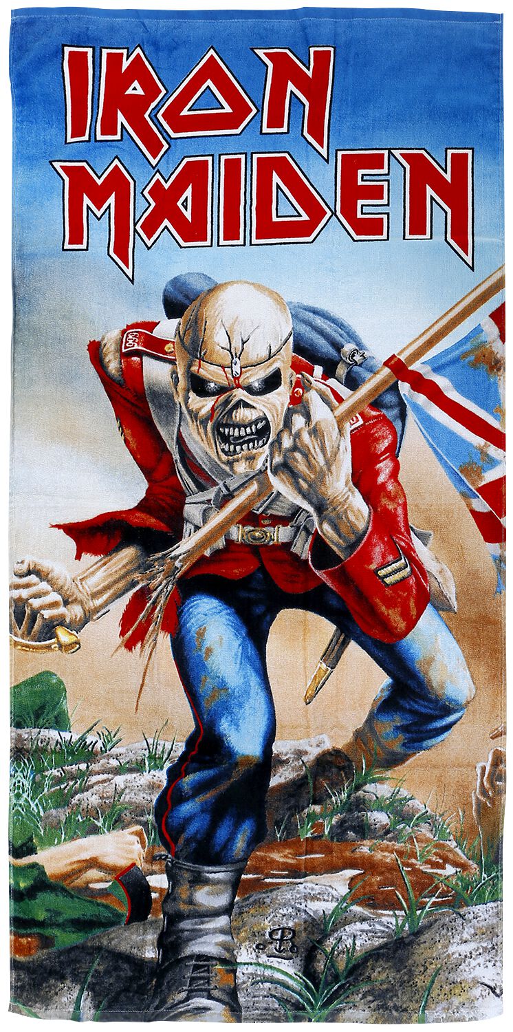Iron Maiden The Trooper Badetuch multicolor von Iron Maiden